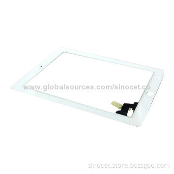 Touchscreen Glass Digitizer Replacement Part for iPad 2, 2 Colors are Available